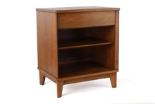 Load image into Gallery viewer, Mid Century Walnut Nightstand
