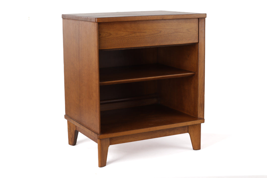 Mid Century Walnut Nightstand