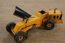 Load image into Gallery viewer, 1970s Tonka Mighty Road Grader Pressed Steel Construction Toy
