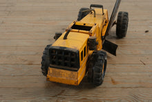 Load image into Gallery viewer, 1970s Tonka Mighty Road Grader Pressed Steel Construction Toy
