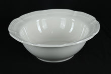 Load image into Gallery viewer, Mikasa “French Countryside” Large Serving Bowl – White Stoneware, 14" Round x 4.5" Deep
