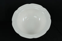 Load image into Gallery viewer, Mikasa “French Countryside” Large Serving Bowl – White Stoneware, 14" Round x 4.5" Deep
