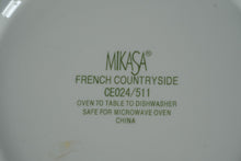 Load image into Gallery viewer, Mikasa “French Countryside” Large Serving Bowl – White Stoneware, 14" Round x 4.5" Deep
