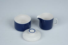 Load image into Gallery viewer, Mikasa Provencal C2900 Cobalt Blue Creamer and Sugar Bowl Set Japan
