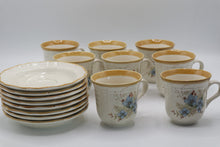 Load image into Gallery viewer, Mikasa Garden Club Day Dreams EC461 16 Piece Cups Saucers Set Japan
