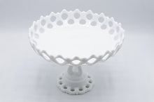 Load image into Gallery viewer, Westmoreland Milk Glass 10 Inch Belled Bowl Pedestal Compote
