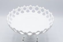 Load image into Gallery viewer, Westmoreland Milk Glass 10 Inch Belled Bowl Pedestal Compote
