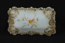 Load image into Gallery viewer, Vintage Milk Glass Trinket Box
