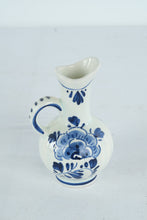 Load image into Gallery viewer, Mini Hand Painted Delft Style Creamer Pitcher Windmill Scene Holland 5 Inch
