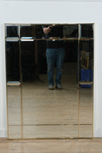 Load image into Gallery viewer, Modern Beveled Wall Mirror Rectangular Framed Glass Panel Design
