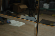 Load image into Gallery viewer, Modern Beveled Wall Mirror Rectangular Framed Glass Panel Design
