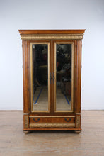 Load image into Gallery viewer, Pulaski Bellissimo Mirrored Armoire Cabinet with Gilt Accents
