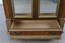 Load image into Gallery viewer, Pulaski Bellissimo Mirrored Armoire Cabinet with Gilt Accents
