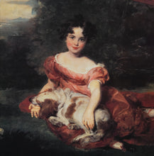 Load image into Gallery viewer, &quot;Portrait Miss Peel&quot; – Framed Reproduction in Gold Leaf Frame by Windsor Art
