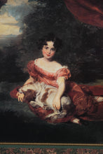 Load image into Gallery viewer, &quot;Portrait Miss Peel&quot; – Framed Reproduction in Gold Leaf Frame by Windsor Art
