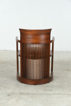 Load image into Gallery viewer, Frank Lloyd Wright Barrel Arm Chair by Copeland Furniture in Cherry Wood - Online Only

