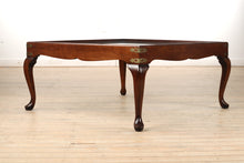 Load image into Gallery viewer, Mister Wilson&#39;s Coffee Table with Brass Banding - 38&quot; Sq
