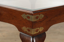 Load image into Gallery viewer, Mister Wilson&#39;s Coffee Table with Brass Banding - 38&quot; Sq
