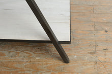 Load image into Gallery viewer, Modern Live Edge Cerused Wood Sideboard Credenza with Metal Base - Online Only
