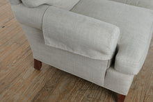 Load image into Gallery viewer, Modern Alice Woven Fabric Sofa with Track Arms and Wood Legs
