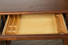 Load image into Gallery viewer, Modern Mode Executive Desk – Solid Wood, Mid-Century Design – 60&quot;
