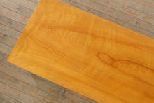 Load image into Gallery viewer, Modern Minimalist Solid Cherry Low Coffee Table with Curly Grain
