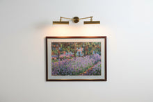 Load image into Gallery viewer, Claude Monet The Artists Garden Framed Art Print Large Impressionist 43x32
