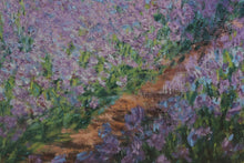 Load image into Gallery viewer, Claude Monet The Artists Garden Framed Art Print Large Impressionist 43x32
