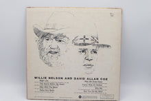 Load image into Gallery viewer, Willie Nelson David Allan Coe Willie And David LP Plantation PLP 41
