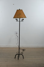 Load image into Gallery viewer, Moose Silhouette Floor Lamp
