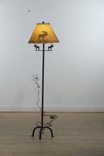 Load image into Gallery viewer, Moose Silhouette Floor Lamp
