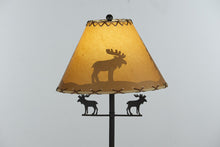 Load image into Gallery viewer, Moose Silhouette Floor Lamp
