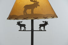 Load image into Gallery viewer, Moose Silhouette Floor Lamp
