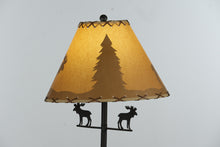 Load image into Gallery viewer, Moose Silhouette Floor Lamp
