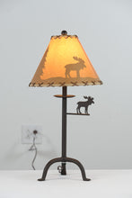 Load image into Gallery viewer, Moose Silhouette Table Lamp
