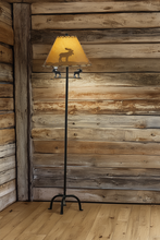 Load image into Gallery viewer, Moose Silhouette Floor Lamp
