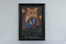 Load image into Gallery viewer, Vintage 1990s Preston Vineyards Moscato Curioso Cat Wine Advertising Poster 27 x 38
