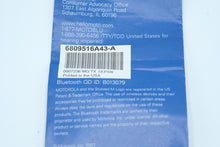 Load image into Gallery viewer, Motorola H710 Bluetooth Headset with Quick Start Guide &amp; Pouch – Powers On When Charging Only
