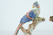 Load image into Gallery viewer, Mottahedeh “Brighton Pavilion Birds” Porcelain Figurines – Colonial Williamsburg, Pair, 1998
