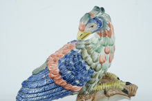 Load image into Gallery viewer, Mottahedeh “Brighton Pavilion Birds” Porcelain Figurines – Colonial Williamsburg, Pair, 1998
