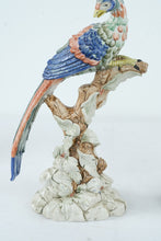 Load image into Gallery viewer, Mottahedeh “Brighton Pavilion Birds” Porcelain Figurines – Colonial Williamsburg, Pair, 1998
