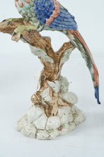 Load image into Gallery viewer, Mottahedeh “Brighton Pavilion Birds” Porcelain Figurines – Colonial Williamsburg, Pair, 1998
