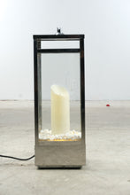 Load image into Gallery viewer, Duraflame 10ILH120 02 Infrared Quartz Heater Candle Lantern Stainless Steel 1500W
