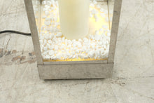 Load image into Gallery viewer, Duraflame 10ILH120 02 Infrared Quartz Heater Candle Lantern Stainless Steel 1500W
