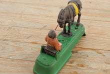 Load image into Gallery viewer, 2.) J E Stevens I Always Did Spise a Mule Cast Iron Mechanical Bank Bowen 1880

