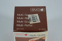 Load image into Gallery viewer, Eva Multi-Grater – Compact Hand Grater with Interchangeable Stainless Discs (New in Box)
