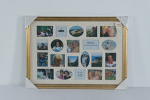 Load image into Gallery viewer, Burnes of Boston Gold Multi Opening Collage Picture Frame 21 Photo Openings
