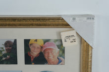 Load image into Gallery viewer, Burnes of Boston Gold Multi Opening Collage Picture Frame 21 Photo Openings
