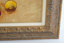 Load image into Gallery viewer, Murphy Signed Floral Still Life Mediterranean Coastal Wall Art Ornate Gold Frame
