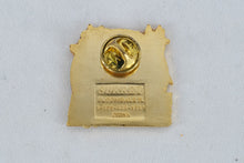 Load image into Gallery viewer, North Carolina BellSouth Pioneers 35-Year Service Pin – Red Cardinal &amp; Dogwood Enamel Lapel Badge by Surrey
